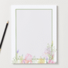 Floral Notepad