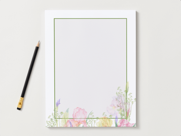 Floral Notepad