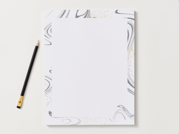 marble-design-notepad-plain