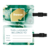 Marble Luggage Tag Custom Luggage Tags